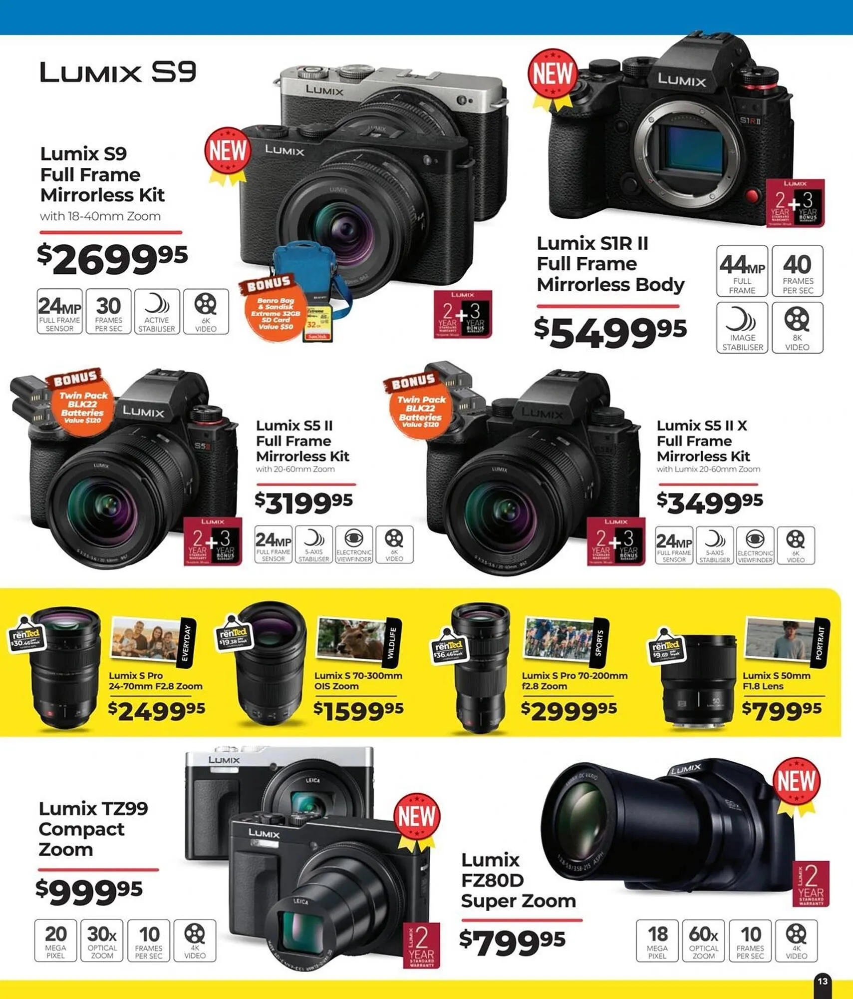 Teds Cameras catalogue - Catalogue valid from 5 May to 1 June 2025 - page 13