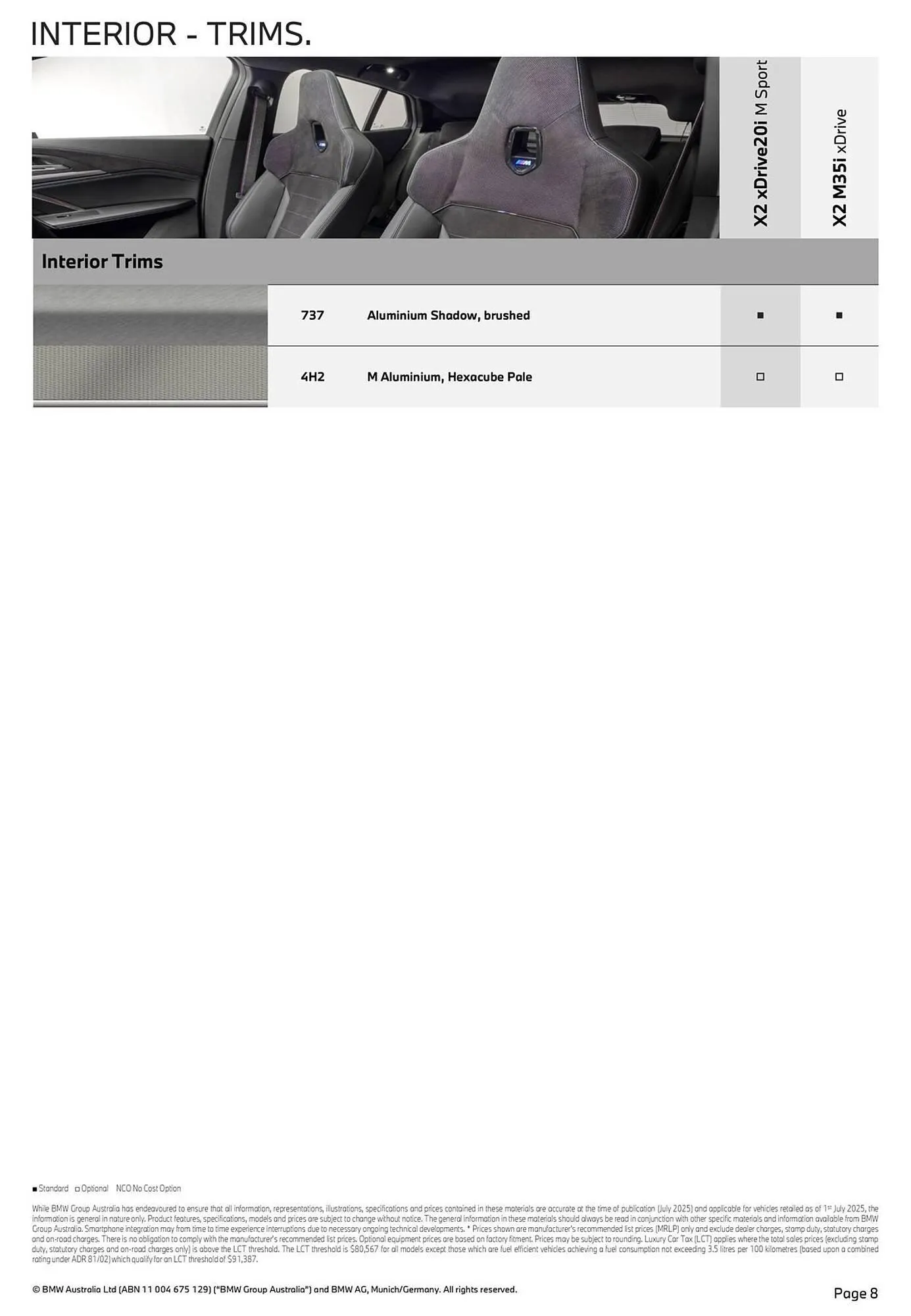 BMW catalogue - Catalogue valid from 7 August to 7 August 2026 - page 8