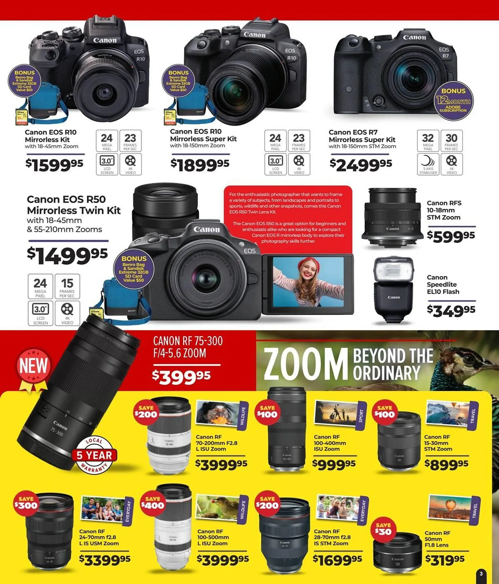 Teds Cameras catalogue - Catalogue valid from 9 July to 3 August 2025 - page 3