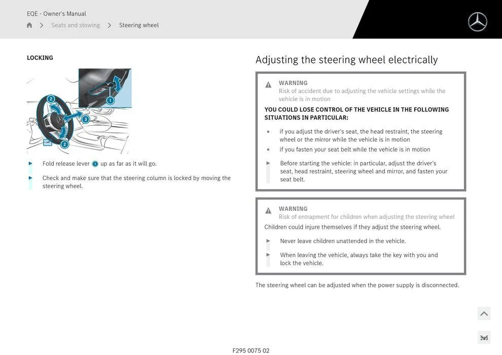 EQE Sedan - Catalogue valid from 11 September to 11 September 2025 - page 233