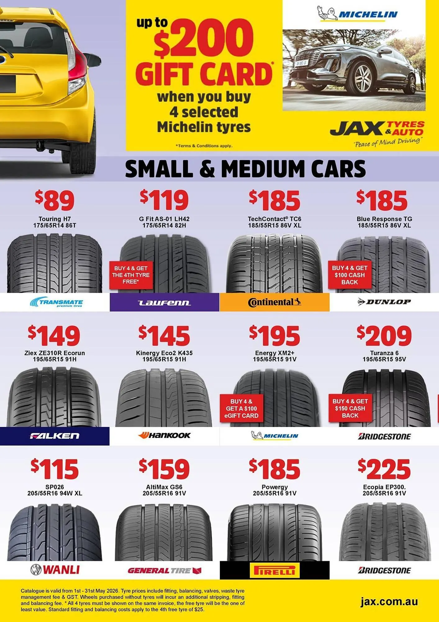 Jax Tyres catalogue - Catalogue valid from 4 May to 31 May 2026 - page 2