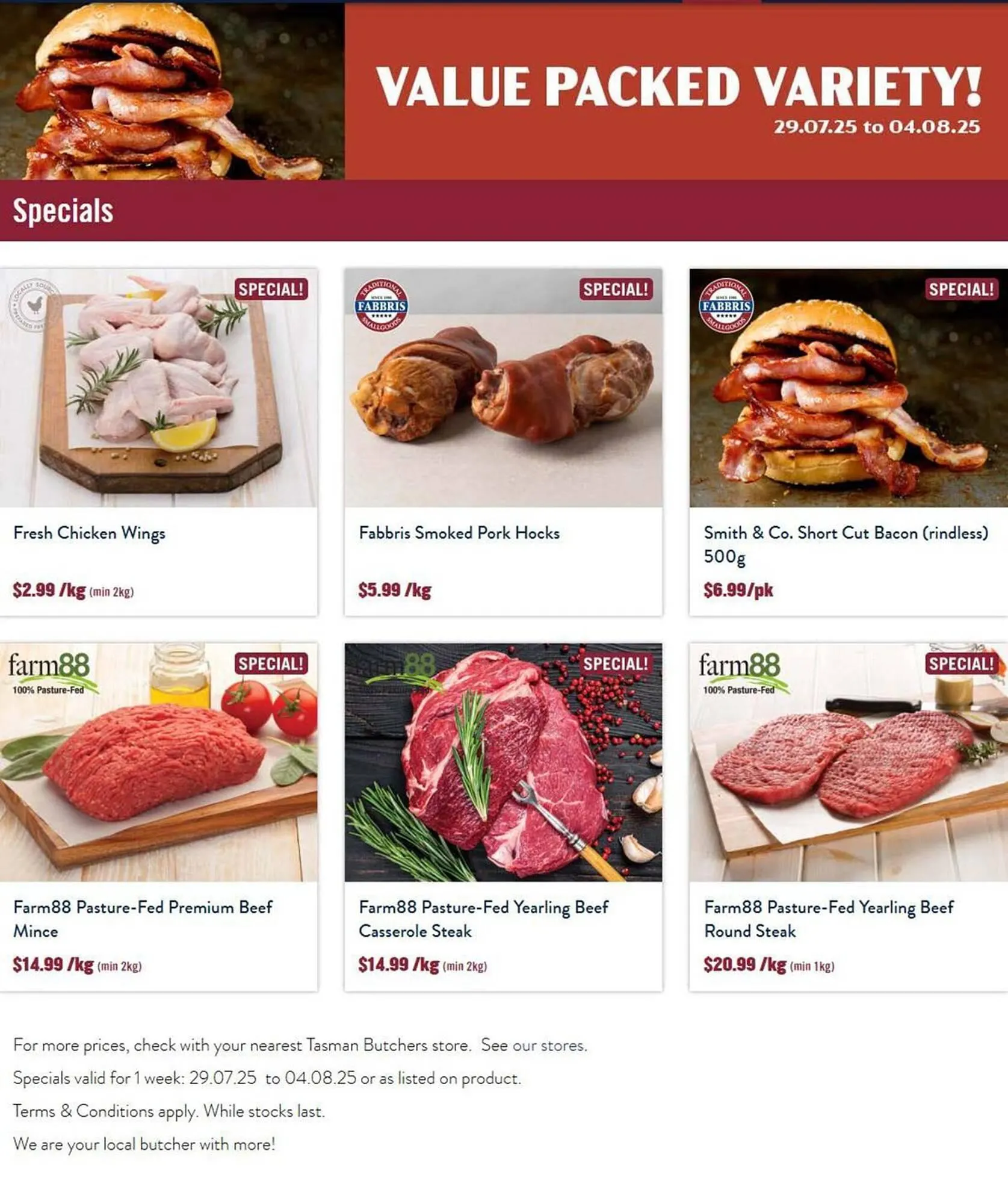 Tasman Butchers catalogue - 1