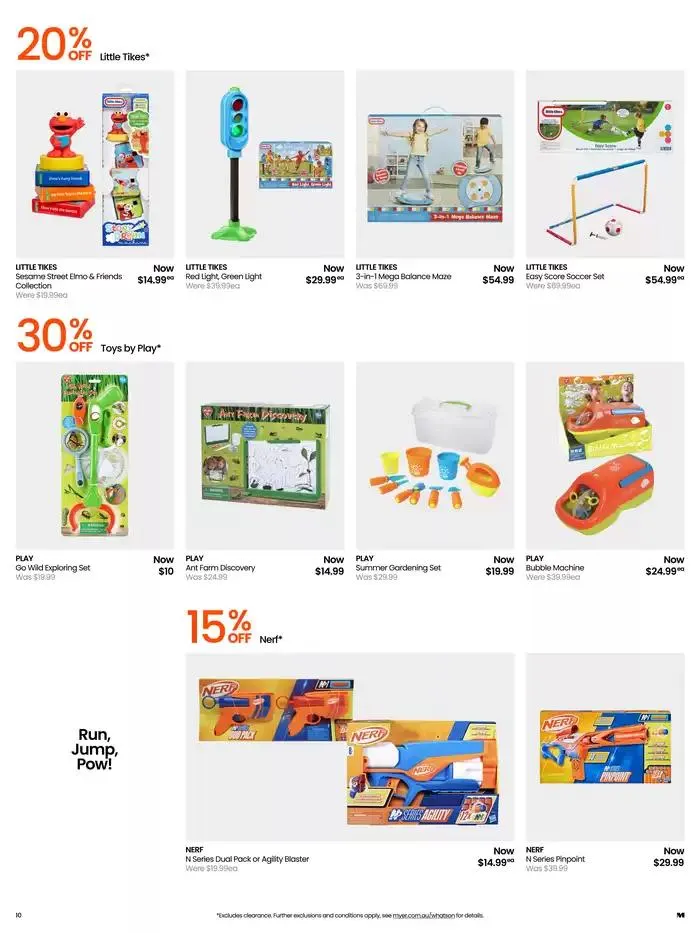 Myer Toy Sale - Catalogue valid from 8 April to 27 April 2025 - page 10