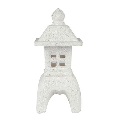Northcote Pottery White Square Oriental Lantern