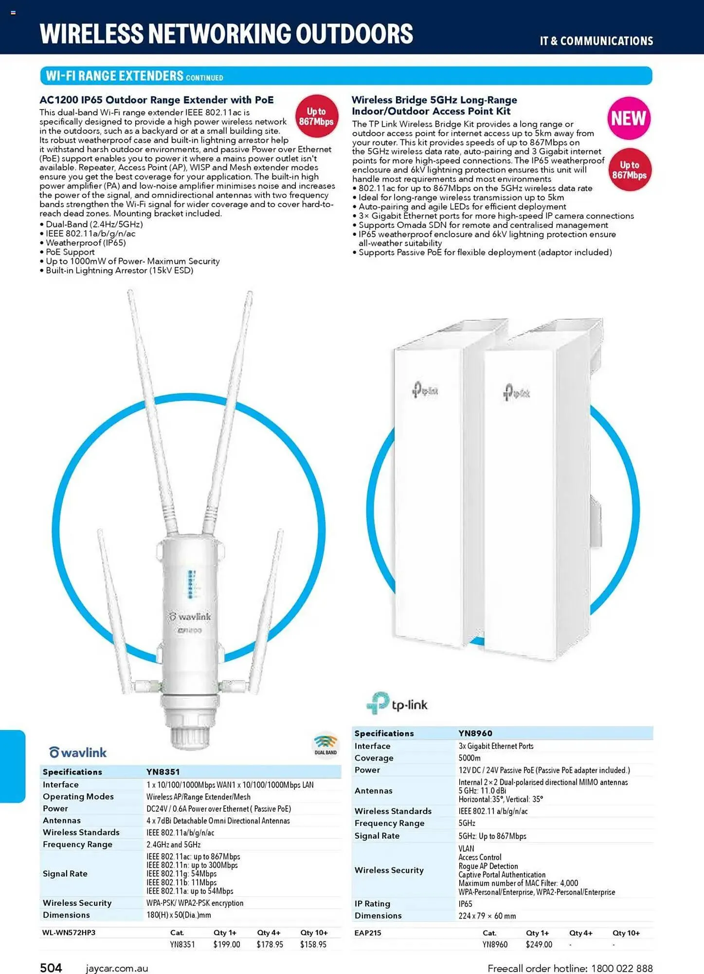 Jaycar Electronics catalogue - Catalogue valid from 8 July to 9 July 2026 - page 504
