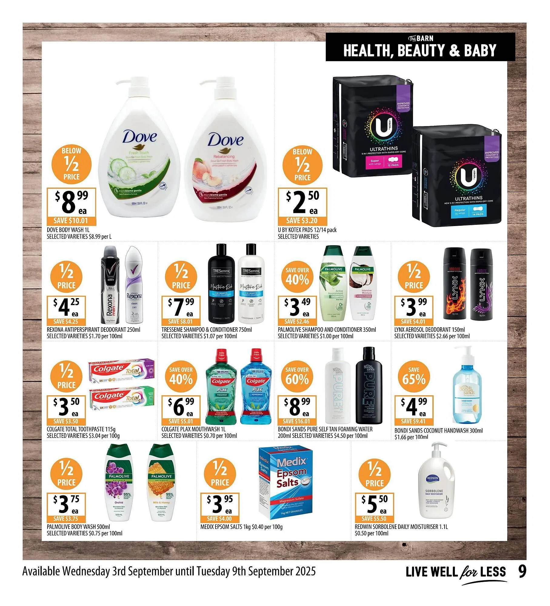 Supabarn catalogue - Catalogue valid from 3 September to 9 September 2025 - page 9