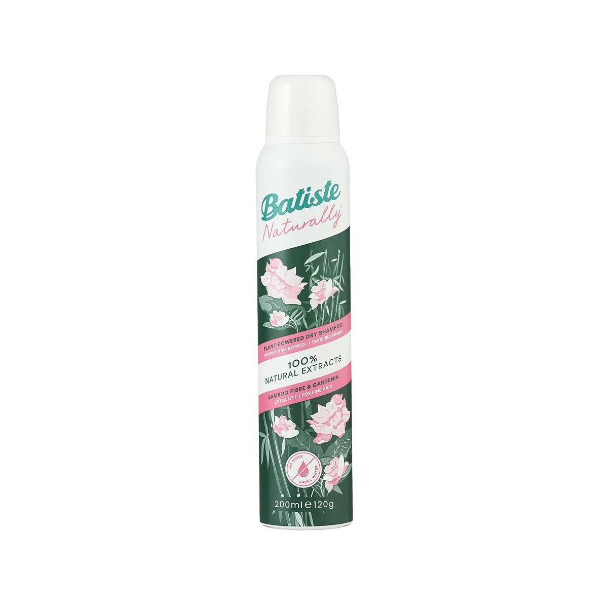 Batiste Dry Shampoo Bamboo Fibre and Gardenia 200mL/120g