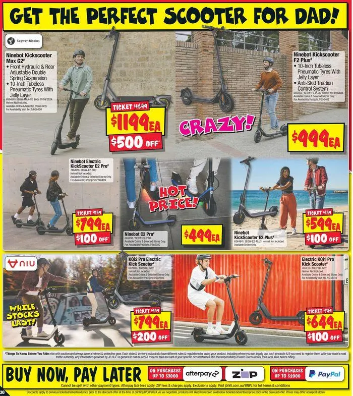 Deals for Dads - Catalogue valid from 22 August to 1 September 2024 - page 30