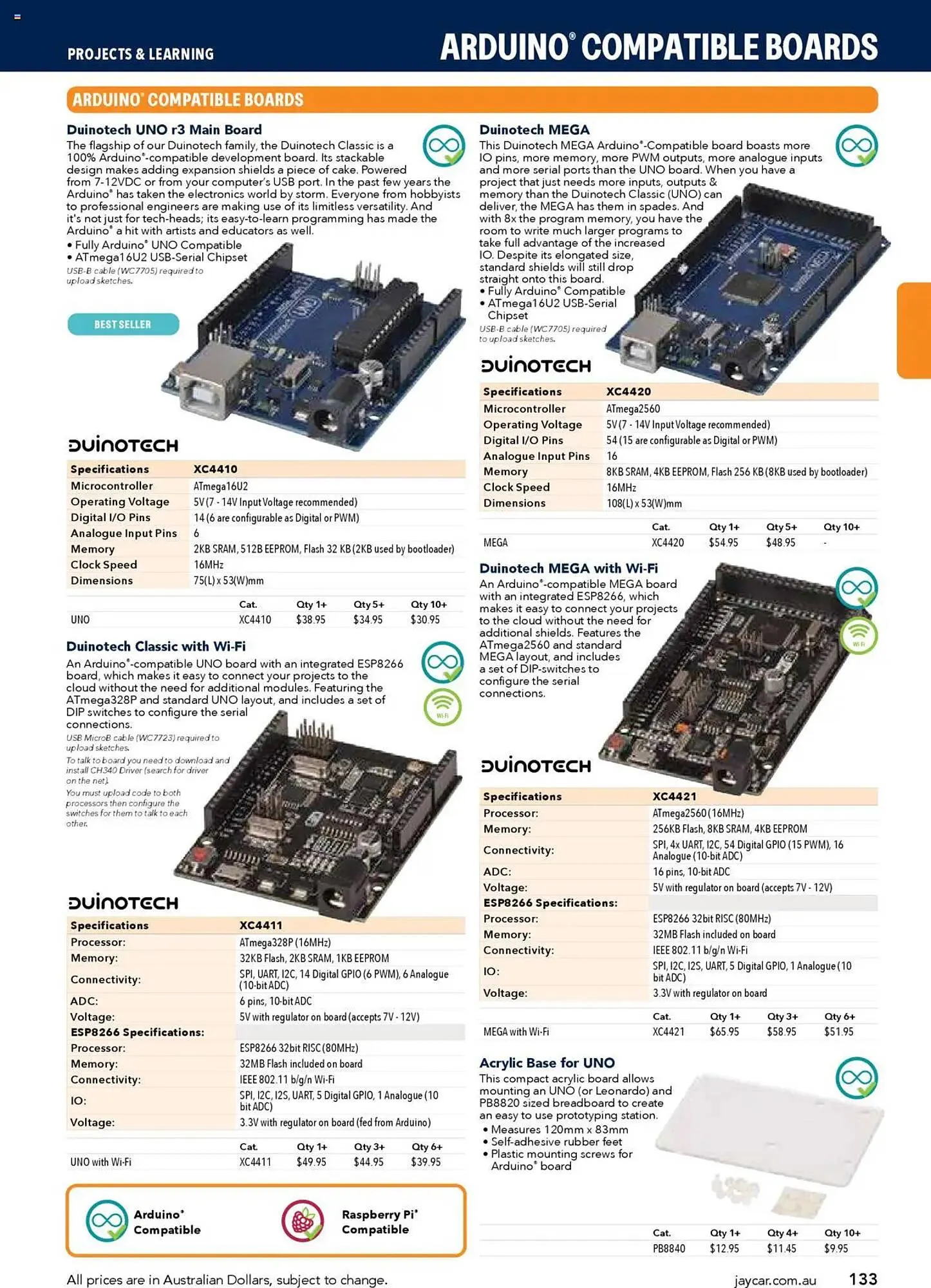 Jaycar Electronics catalogue - Catalogue valid from 8 July to 9 July 2026 - page 133