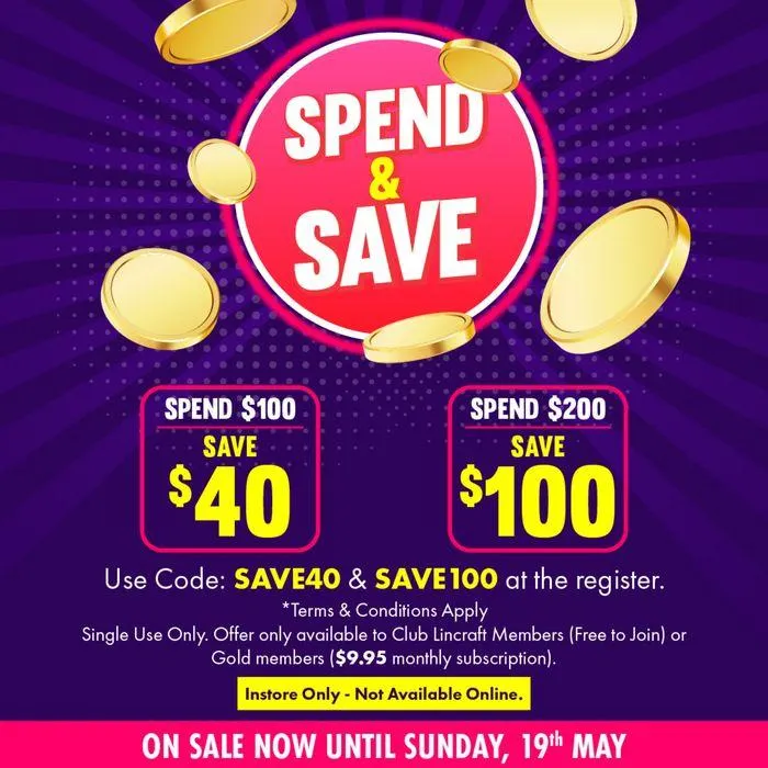 Spend & Save - Catalogue valid from 13 May to 19 May 2024 - page 1