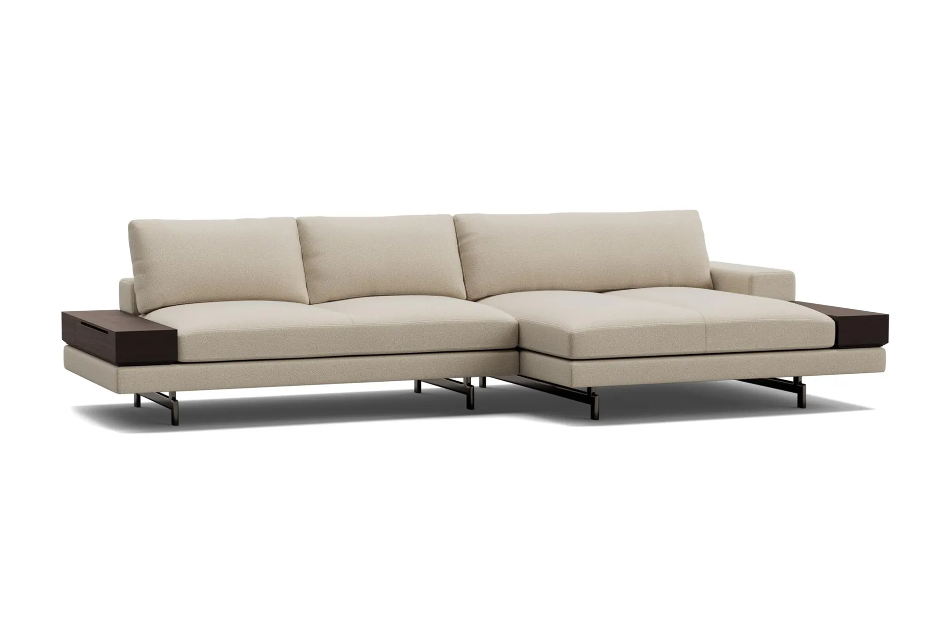 Kato 4-Seater Sofa with Double Chaise