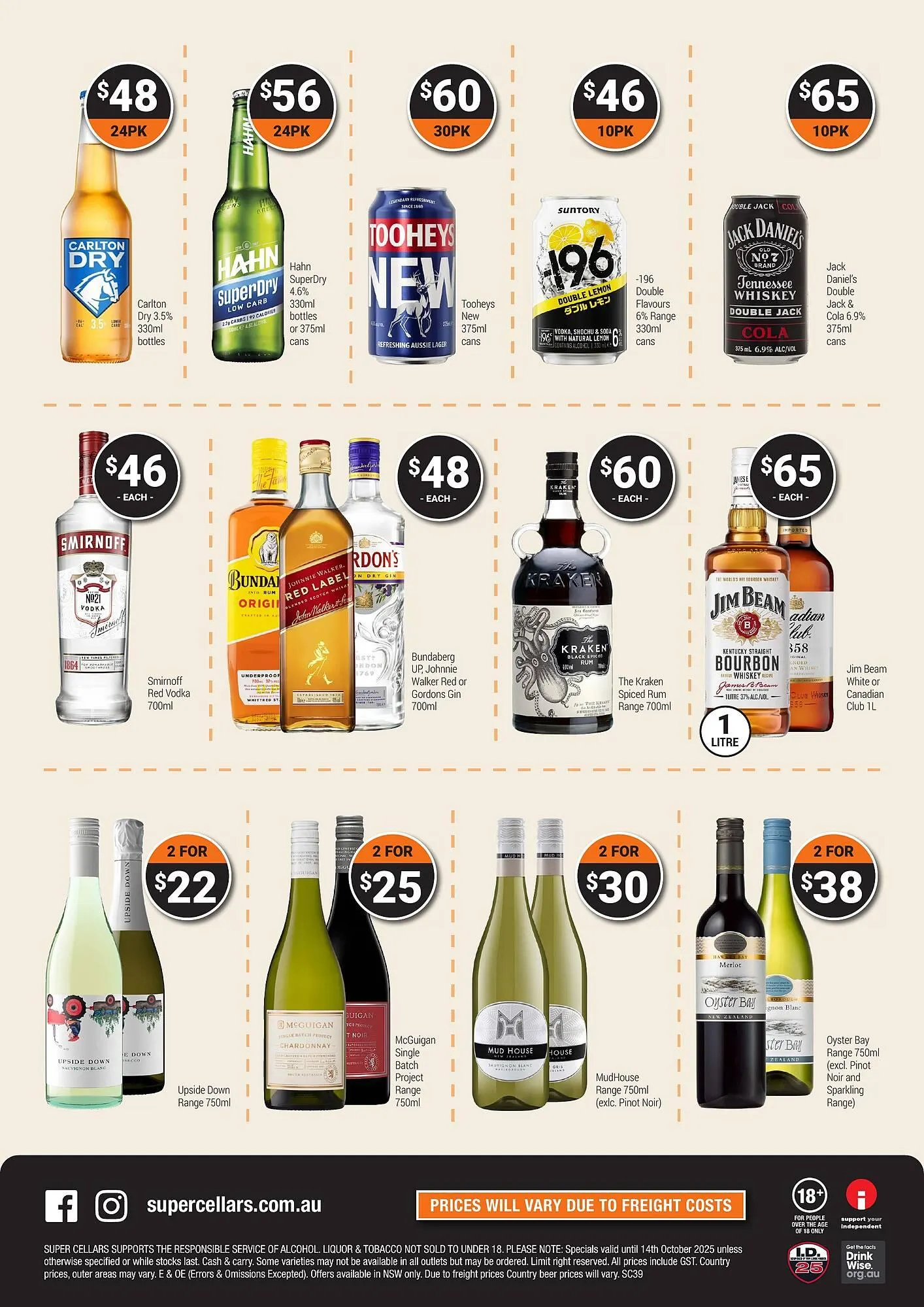 Super Cellars catalogue - Catalogue valid from 1 October to 14 October 2025 - page 2