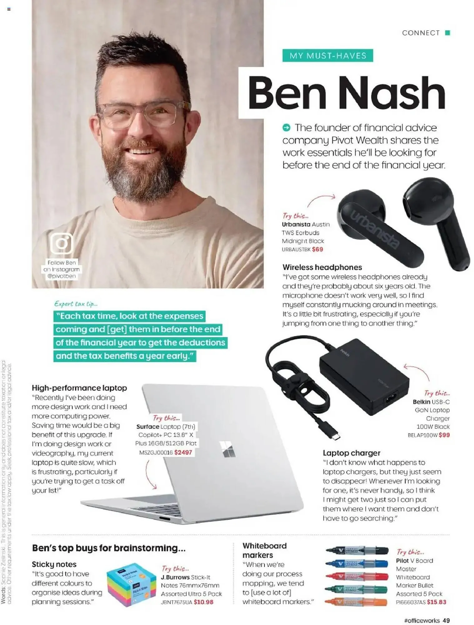 Officeworks catalogue - Catalogue valid from 1 May to 14 November 2025 - page 49