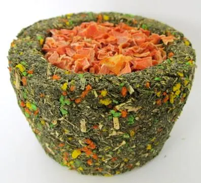 Peters Parsley Bowl With Carrot For Small Animals