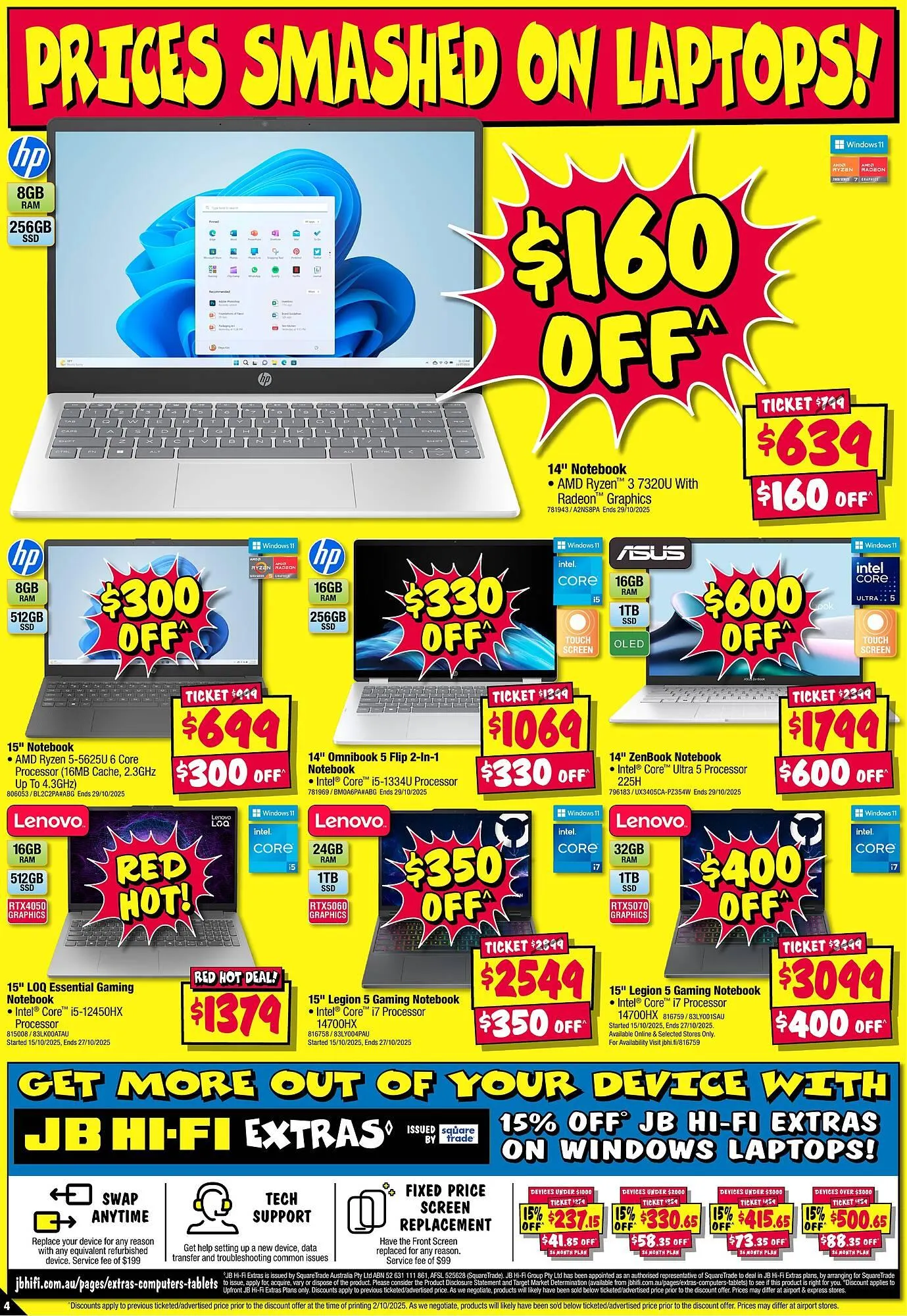 JB Hi-Fi catalogue - Catalogue valid from 23 October to 5 November 2025 - page 4