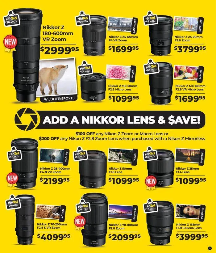 Nikon Catalogue - Catalogue valid from 29 August to 1 September 2024 - page 5