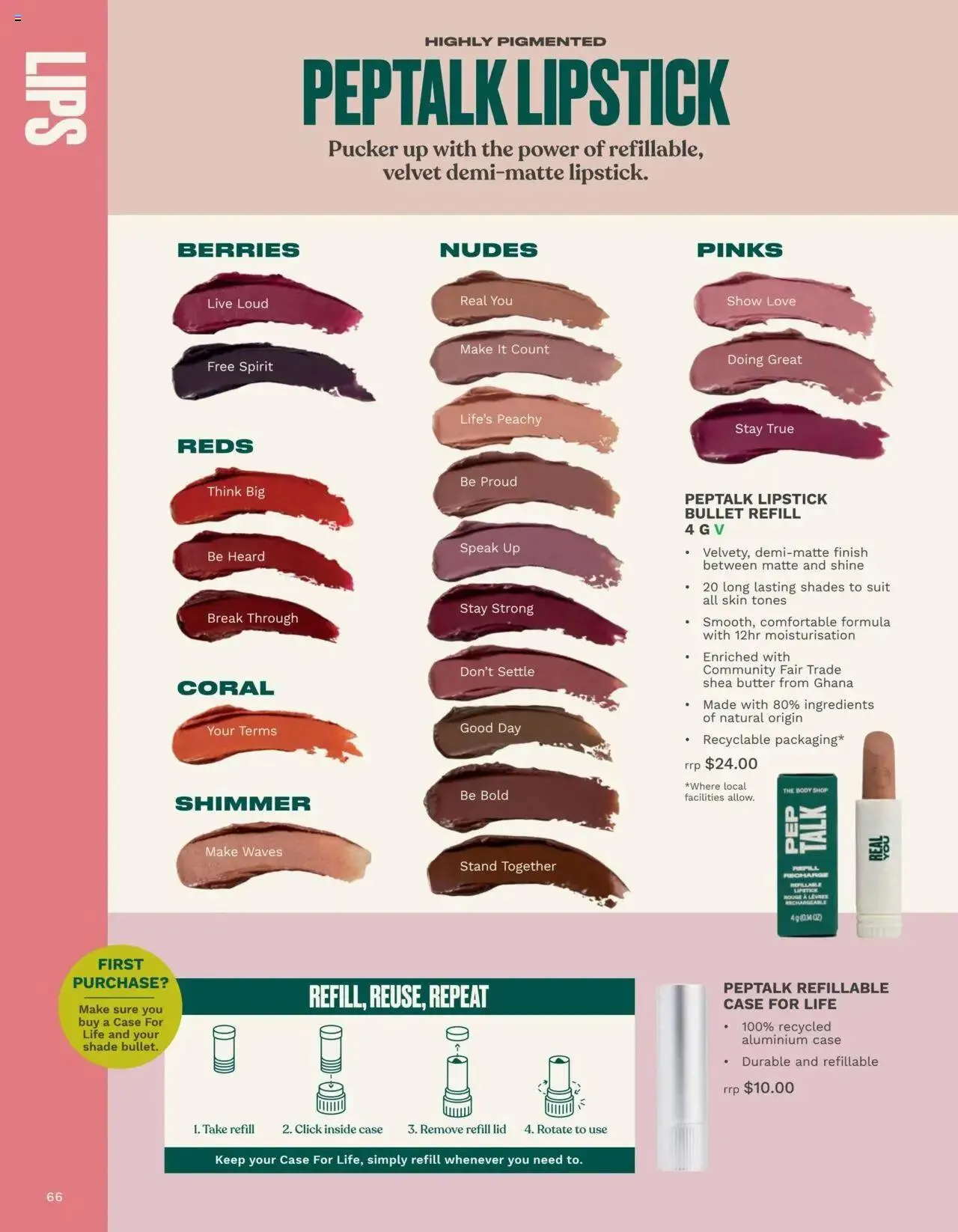 The Body Shop Catalogue  - Catalogue valid from 12 January to 25 April 2025 - page 66