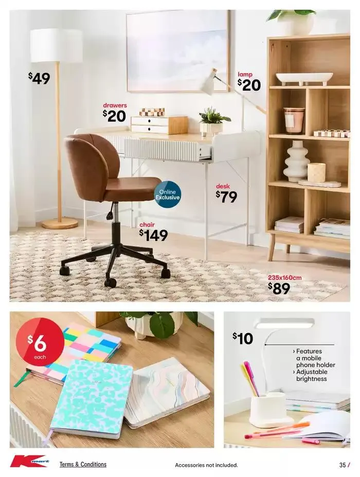 BACK TO SCHOOL - Low prices for life - Catalogue valid from 9 January to 5 February 2025 - page 35