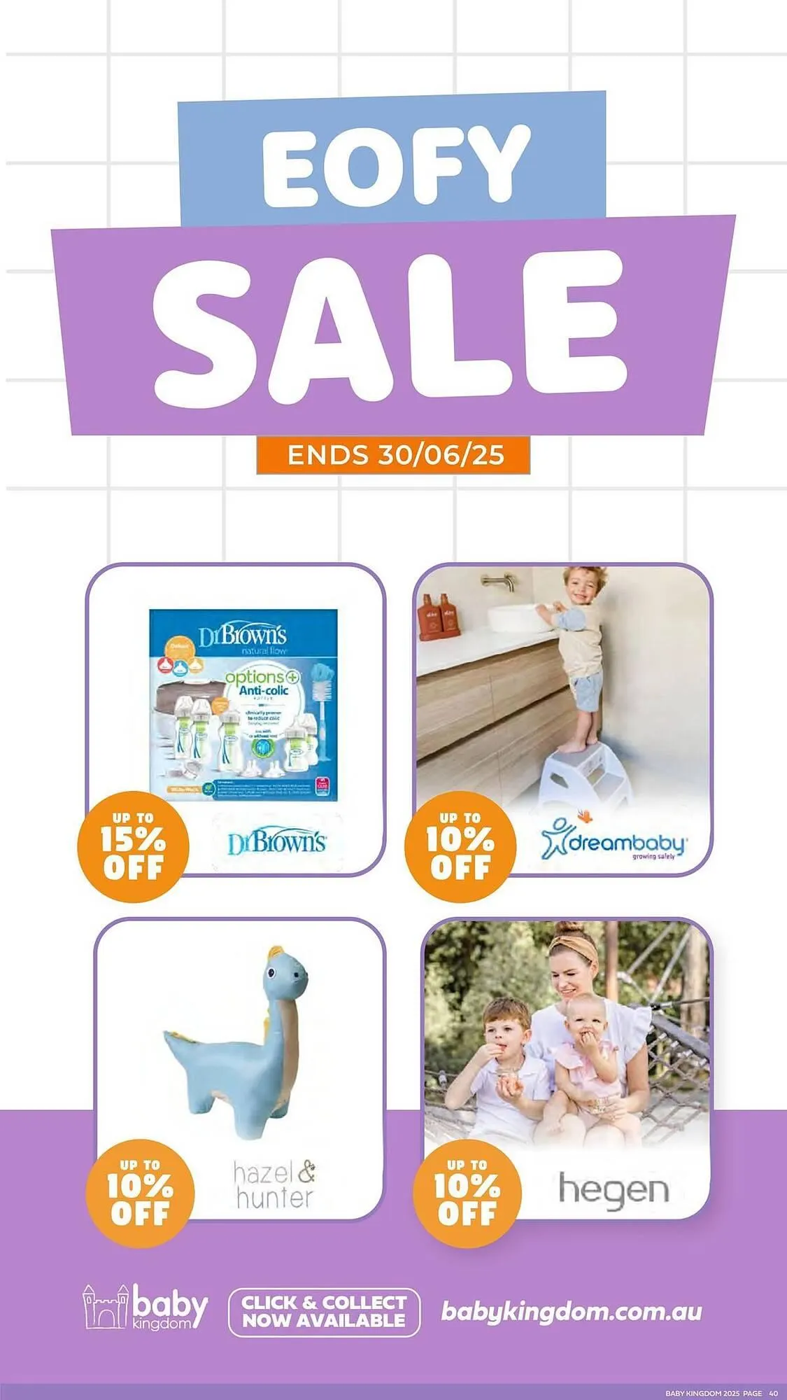 Baby Kingdom catalogue - Catalogue valid from 19 May to 30 June 2025 - page 40