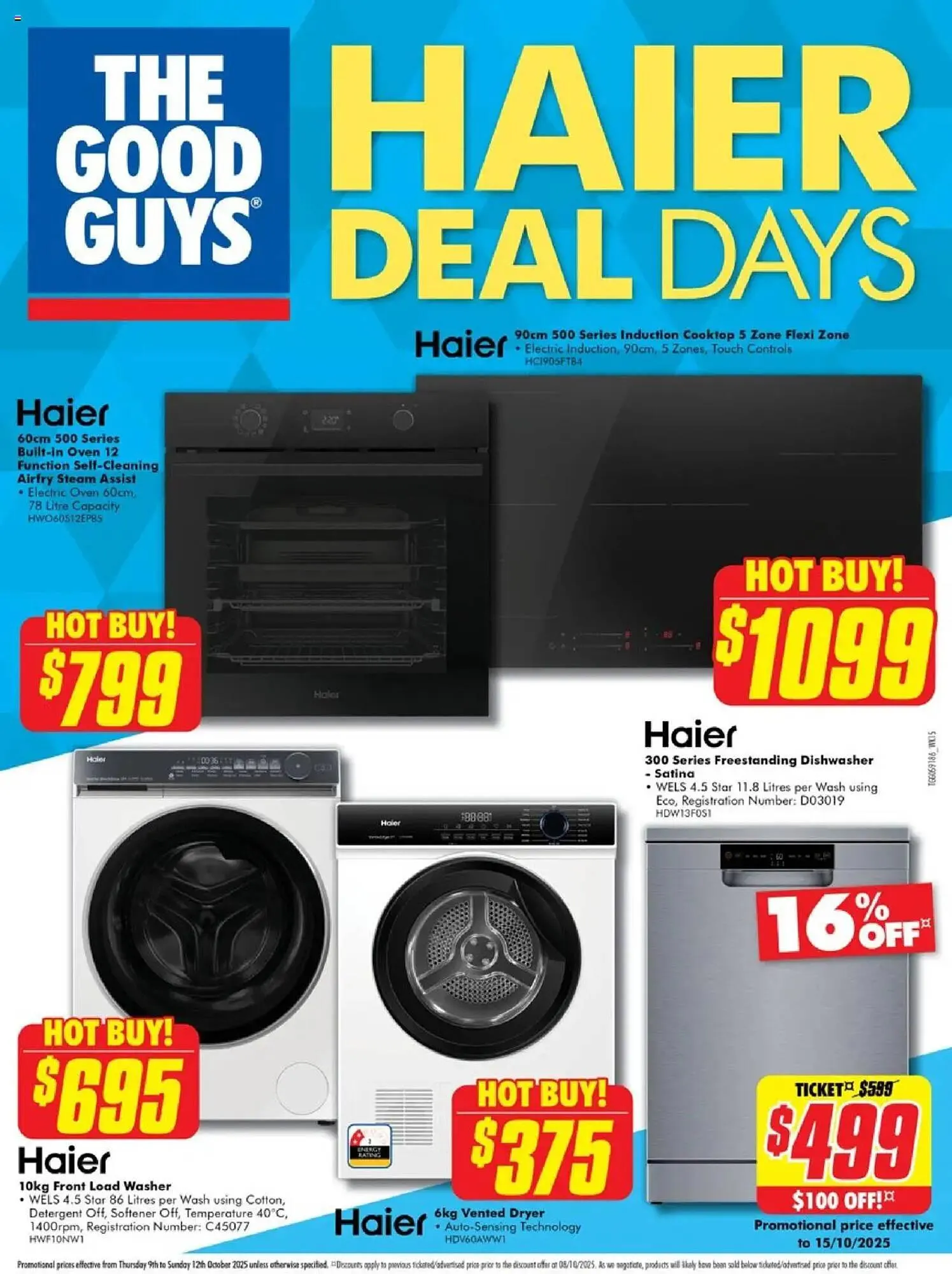 The Good Guys catalogue - Catalogue valid from 9 October to 12 October 2025 - page 1