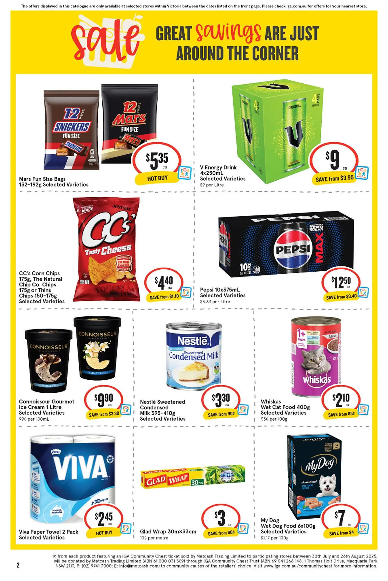 IGA catalogue - Catalogue valid from 6 August to 12 August 2025 - page 3