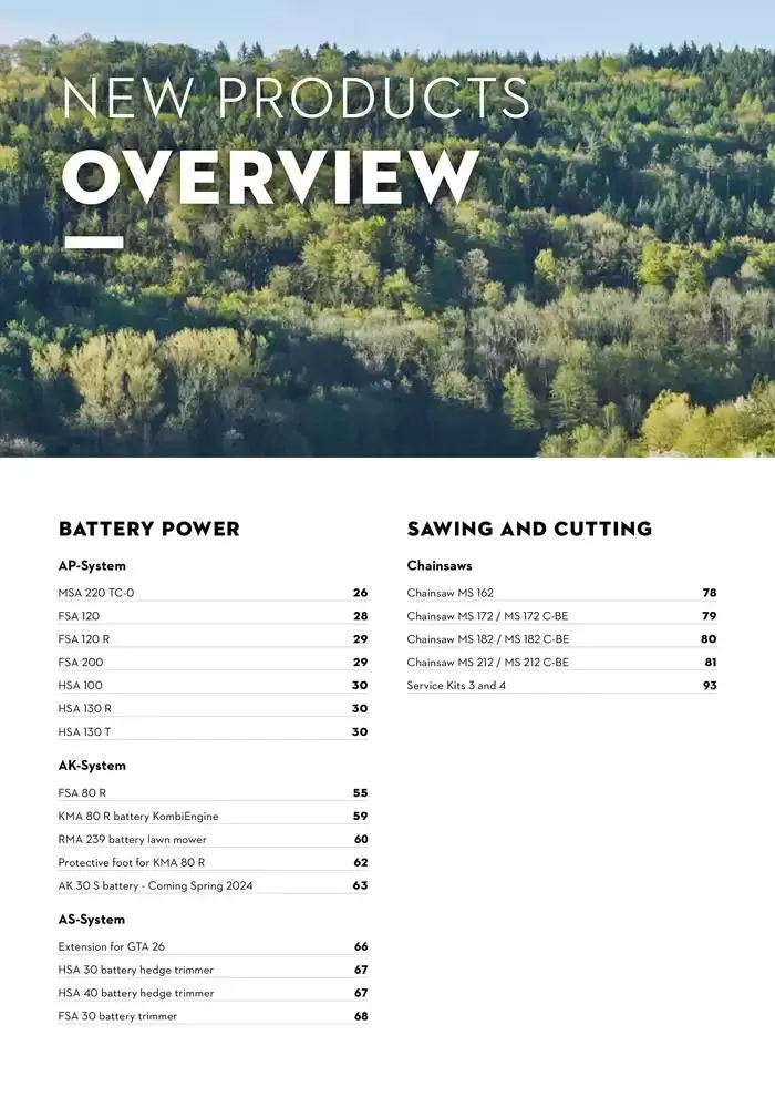 Catalogue 2024 - Catalogue valid from 26 June to 5 January 2025 - page 6