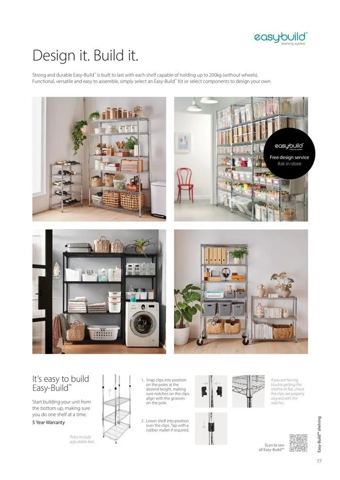 Organised For Life  - Catalogue valid from 31 July to 31 March 2025 - page 77