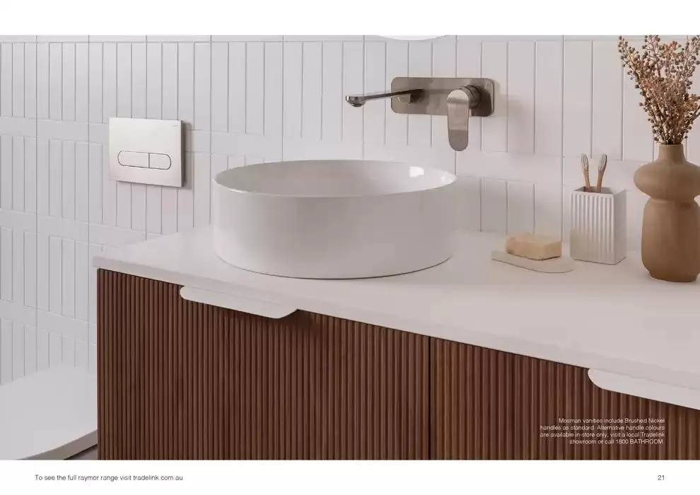 Raymor Vanities Brochure - Catalogue valid from 18 April to 30 April 2025 - page 21
