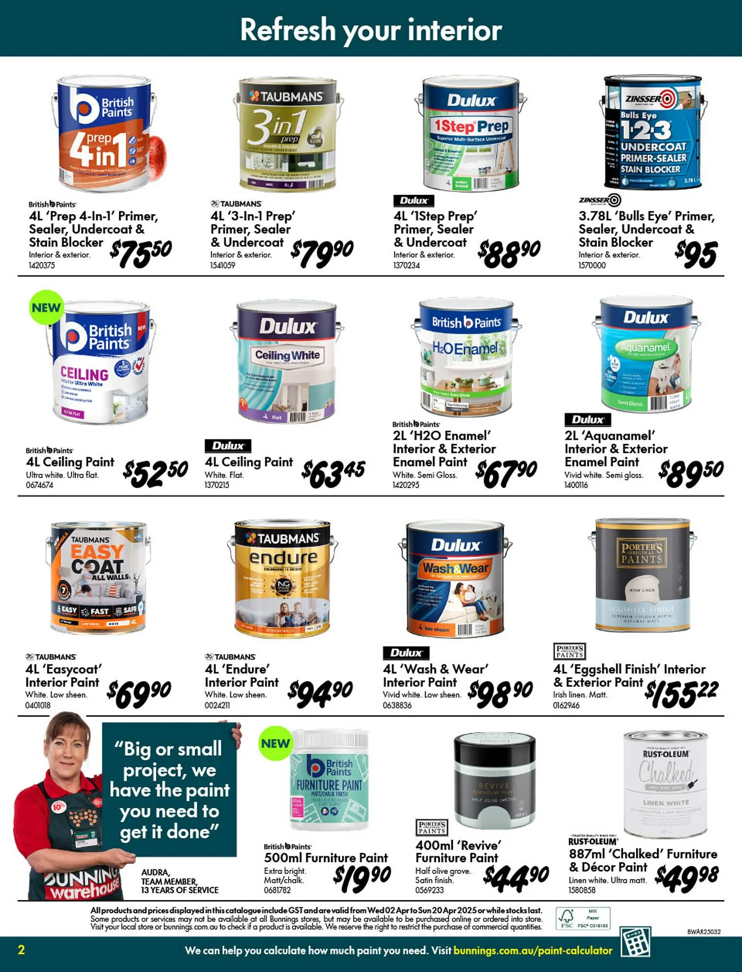 Bunnings catalogue - Catalogue valid from 2 April to 20 April 2025 - page 2