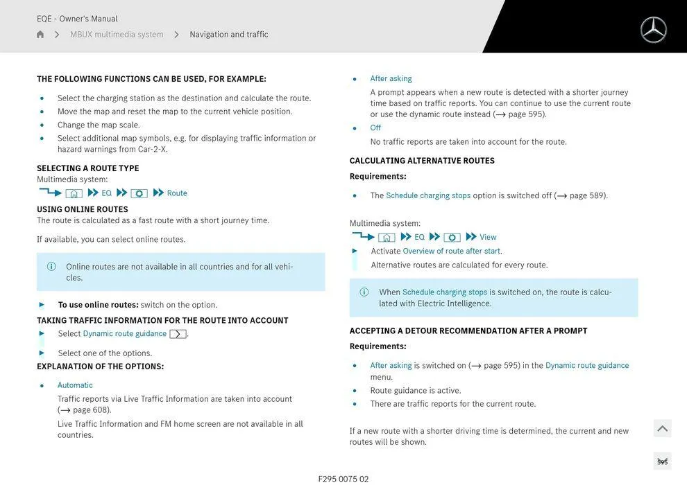 EQE Sedan - Catalogue valid from 11 September to 11 September 2025 - page 595