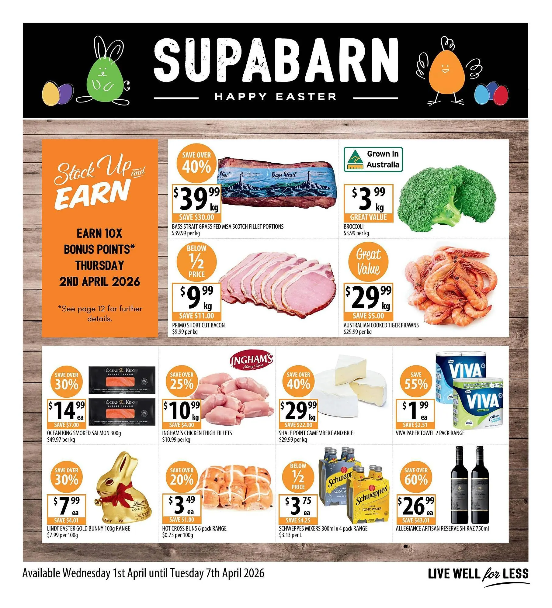 Supabarn catalogue - Catalogue valid from 1 April to 7 April 2026 - page 1