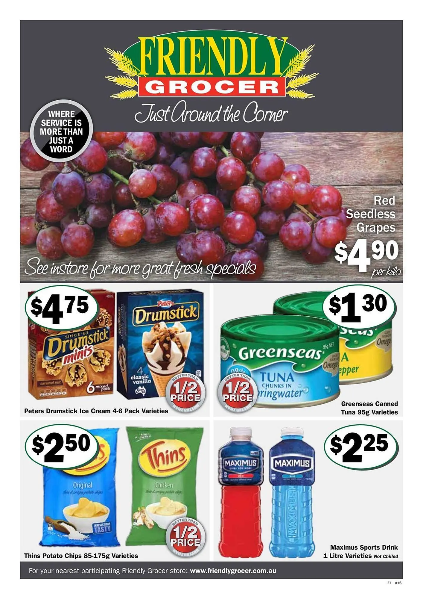 Friendly Grocer catalogue - 1
