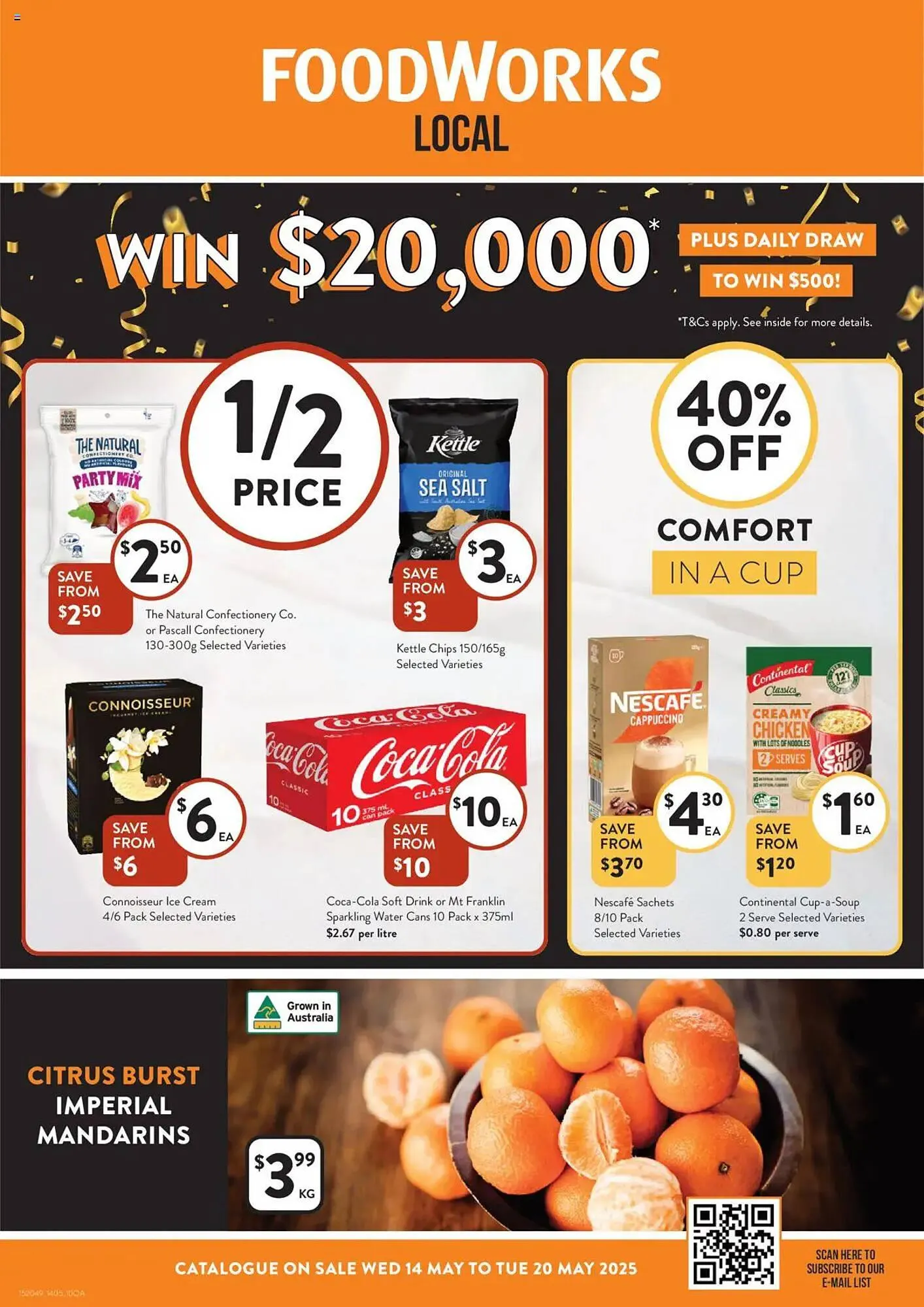 Foodworks catalogue - Catalogue valid from 13 May to 20 May 2025 - page 1