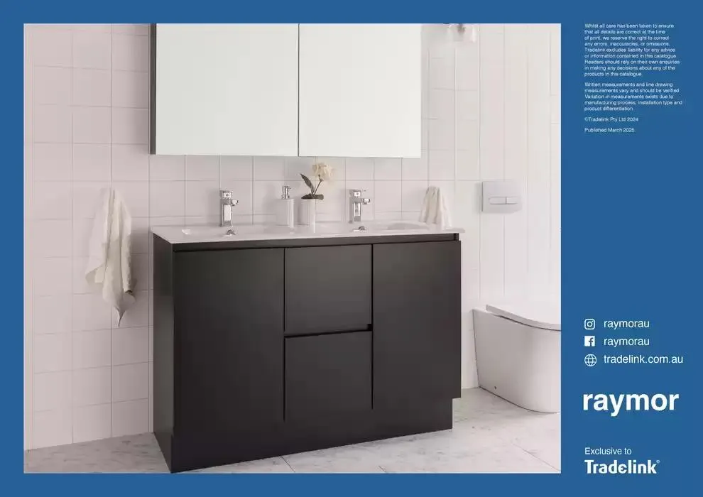 Raymor Vanities Brochure - Catalogue valid from 18 April to 30 April 2025 - page 56