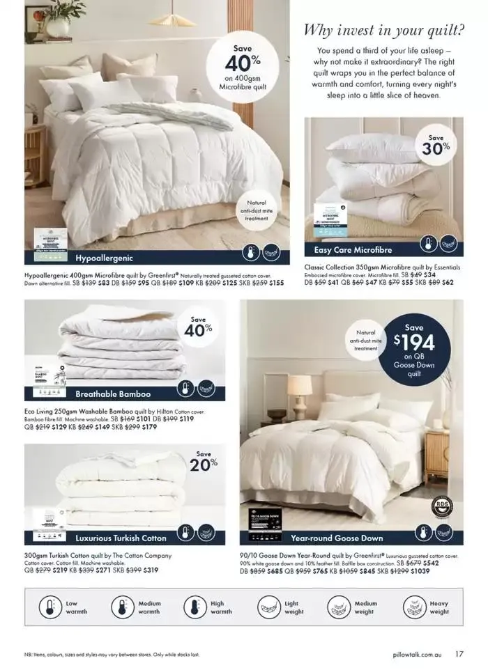 Winter Preview Catalogue - Catalogue valid from 17 March to 6 April 2025 - page 17