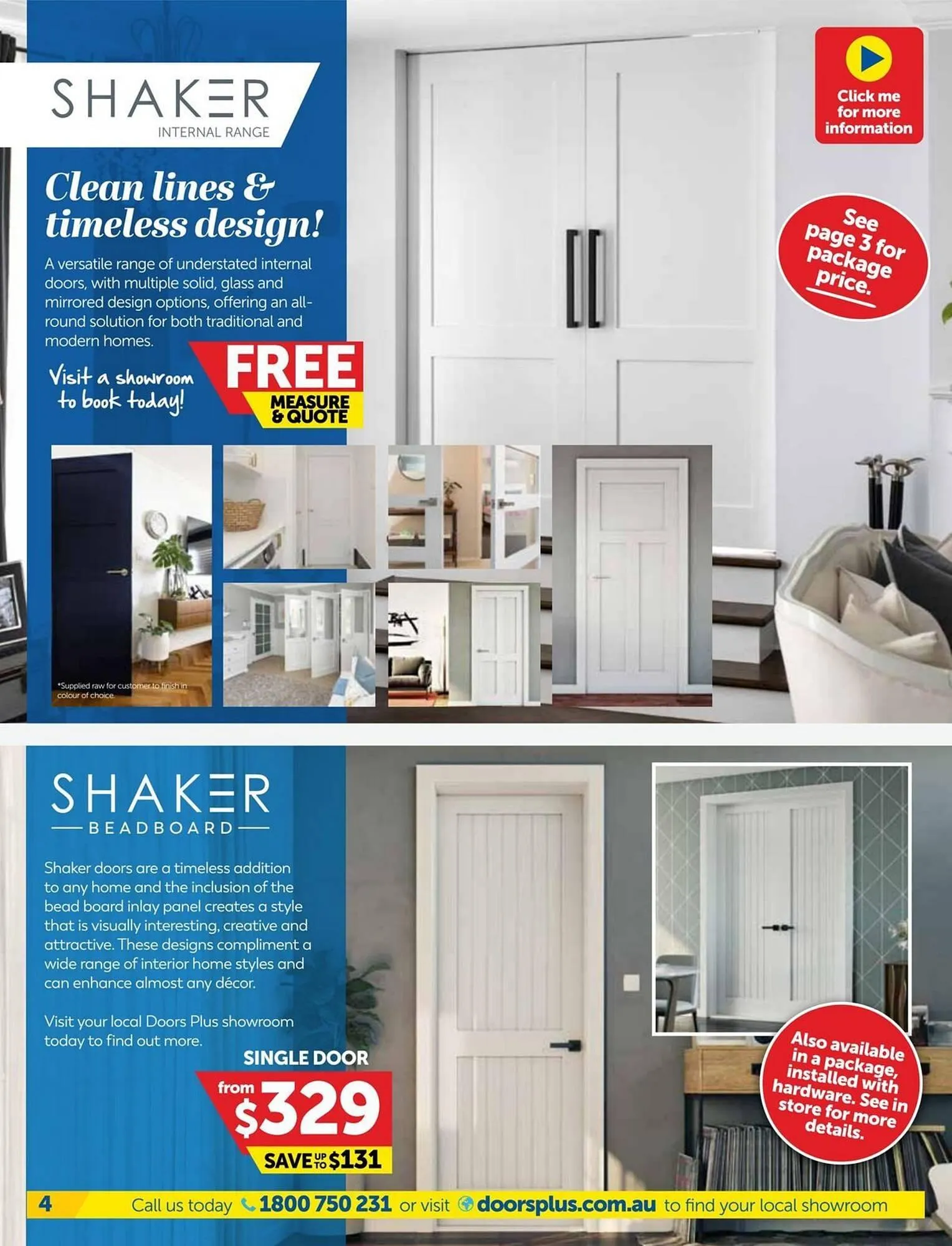 Doors Plus catalogue - Catalogue valid from 1 August to 31 August 2025 - page 4