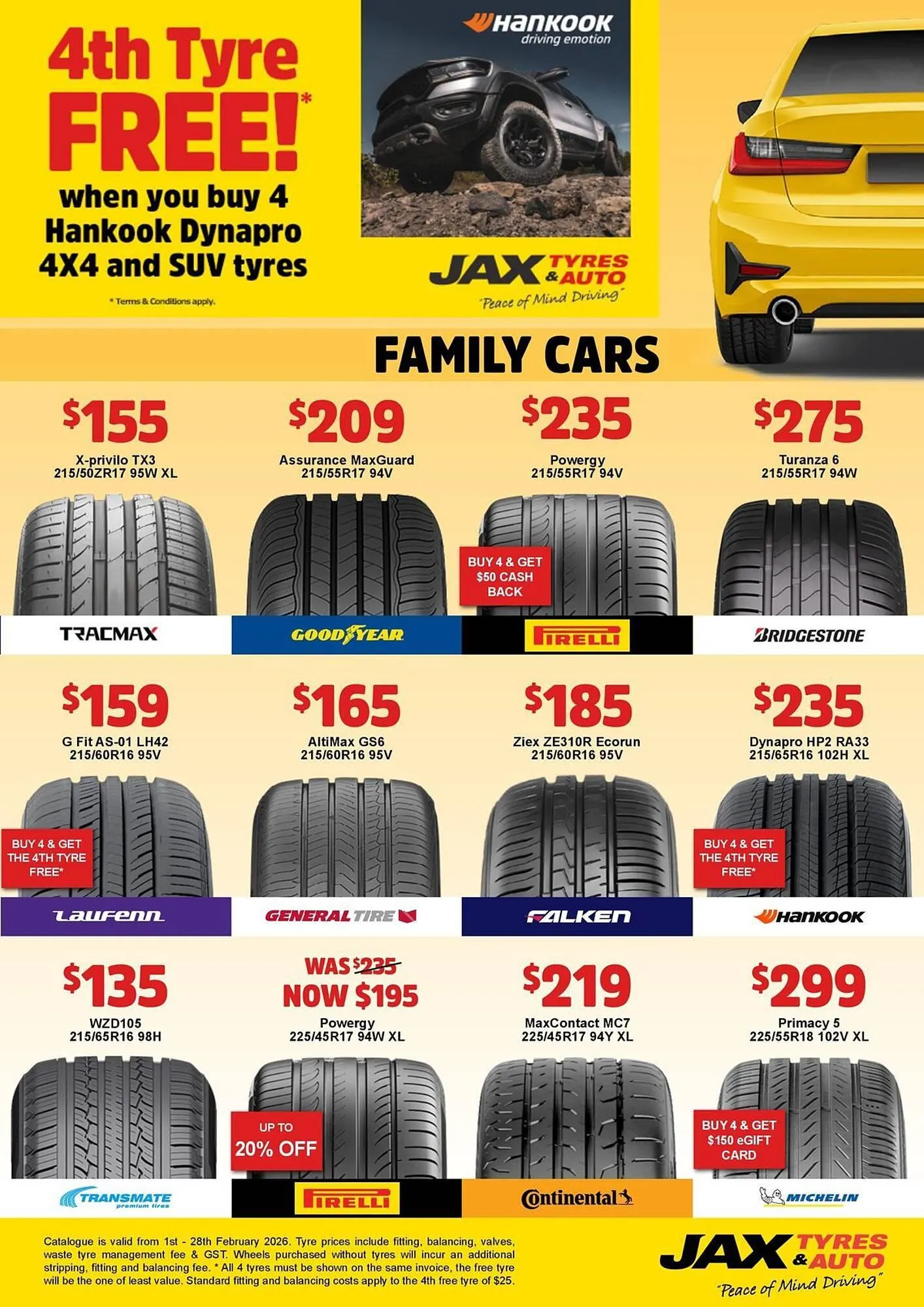 Jax Tyres catalogue - Catalogue valid from 2 February to 28 February 2026 - page 3
