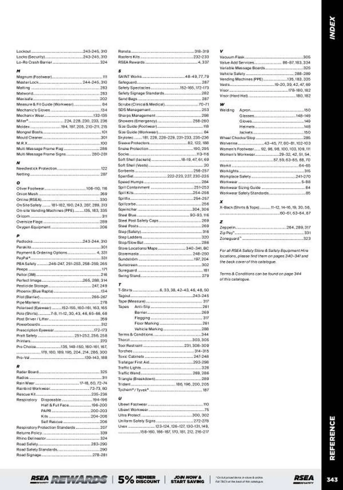 RSEA Safety catalogue - Catalogue valid from 1 August to 31 December 2025 - page 341