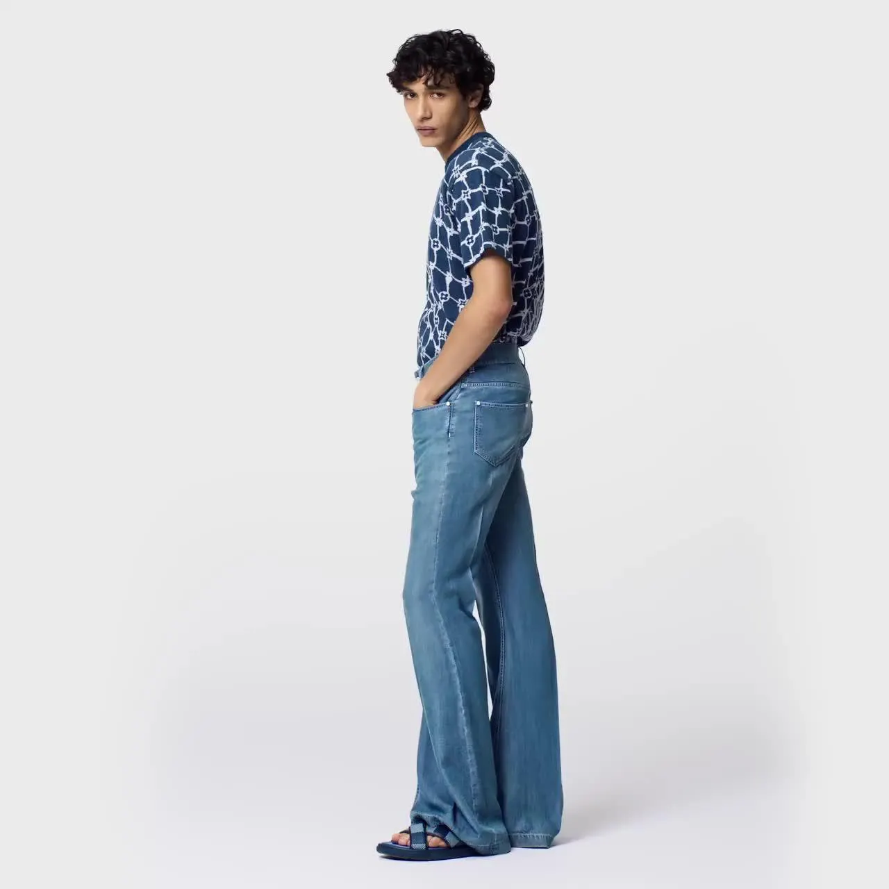 Cotton Short-Sleeved Crewneck