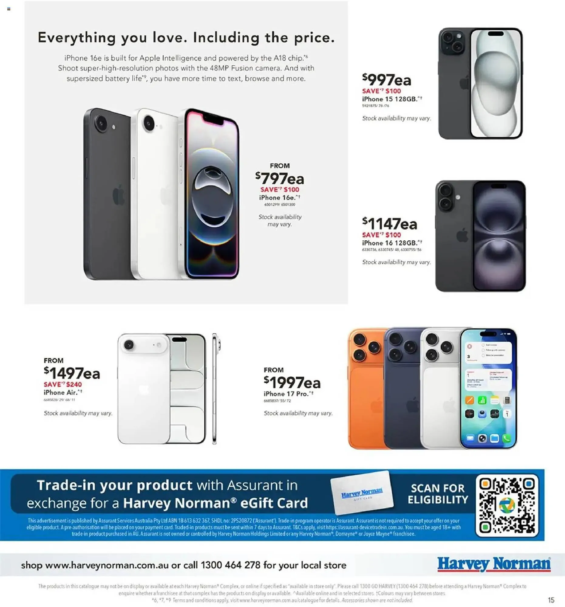 Harvey Norman catalogue - Catalogue valid from 13 January to 31 January 2026 - page 15