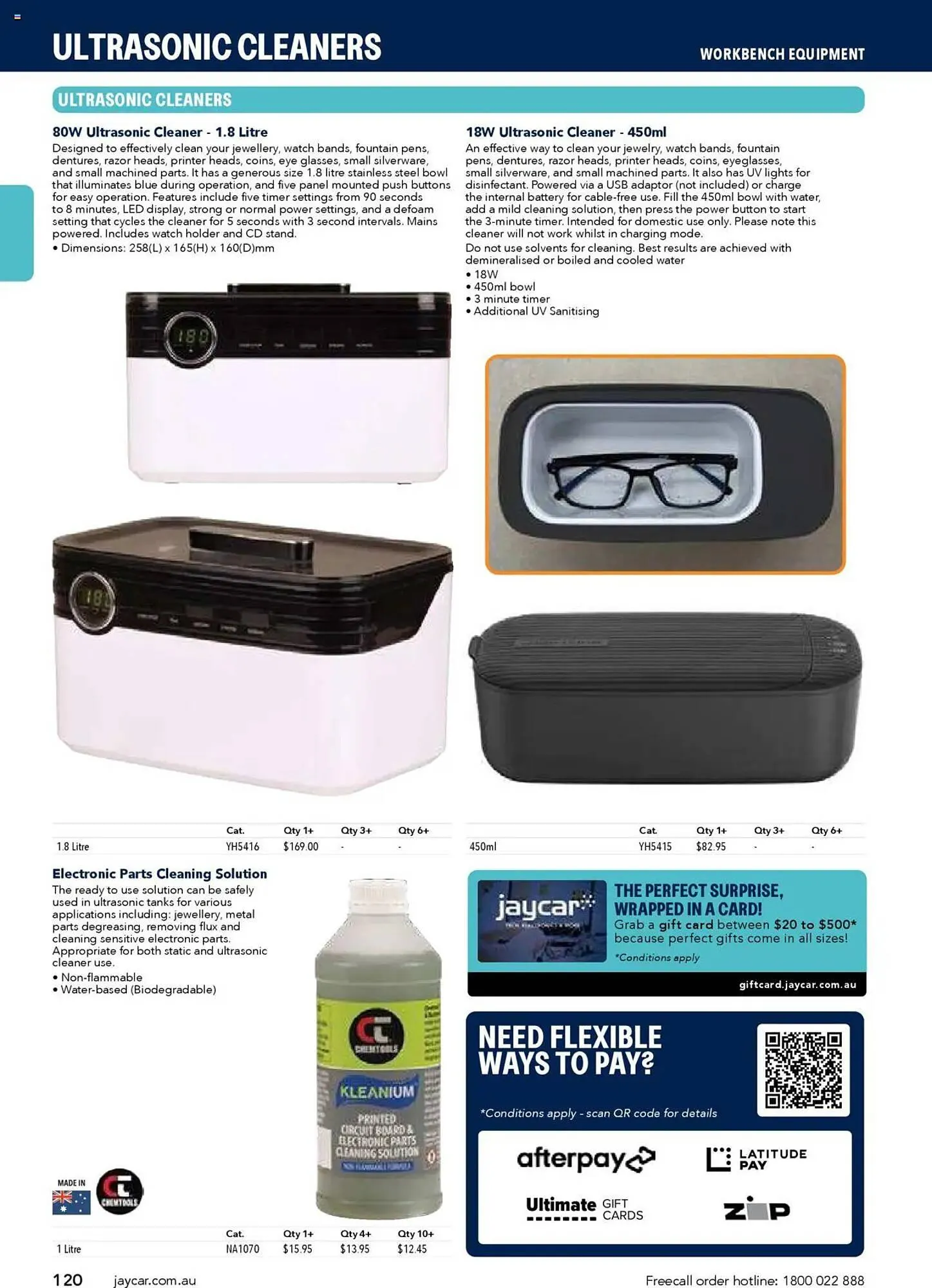 Jaycar Electronics catalogue - Catalogue valid from 8 July to 9 July 2026 - page 120