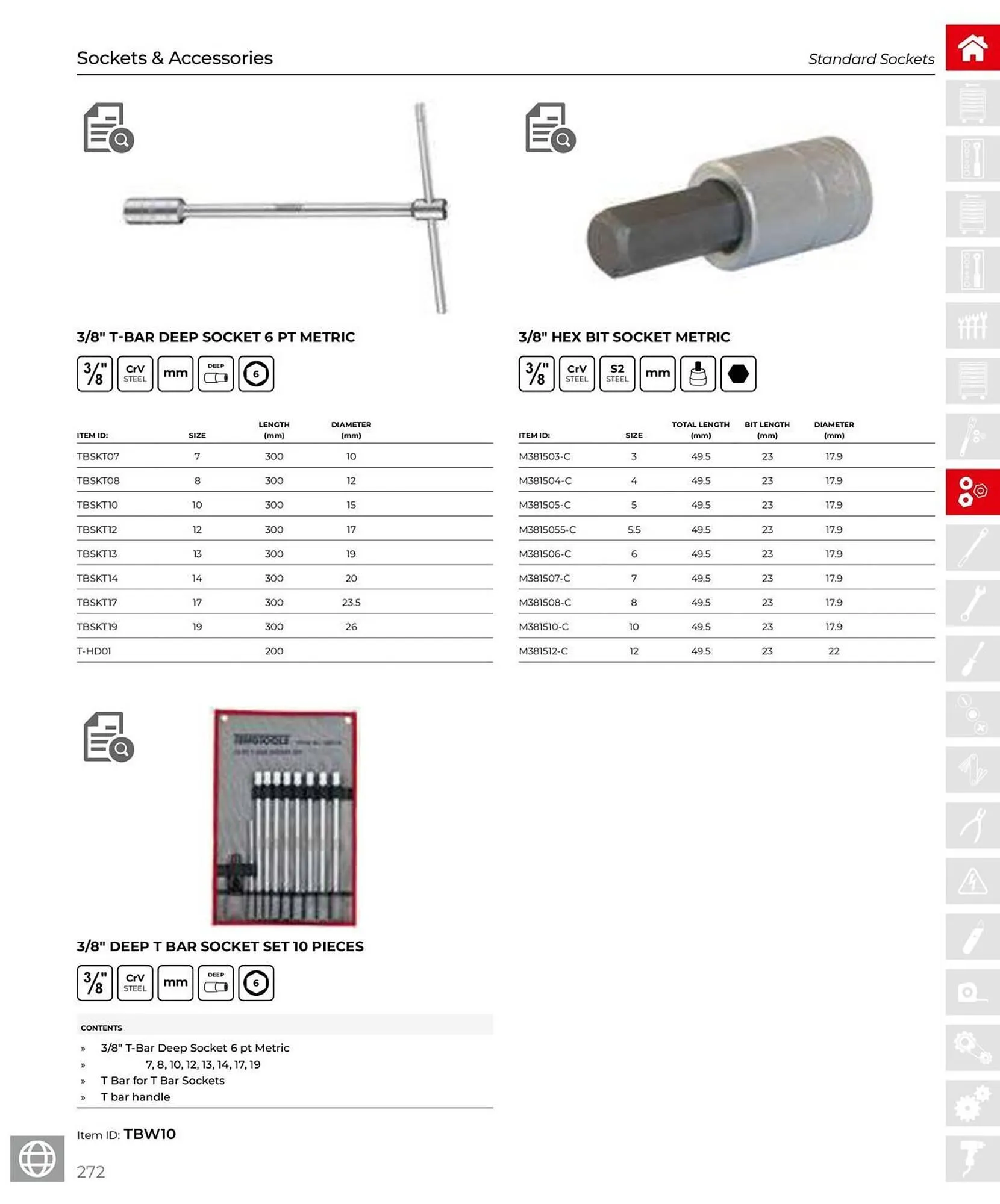 Teng Tools catalogue - Catalogue valid from 28 March to 31 December 2025 - page 273