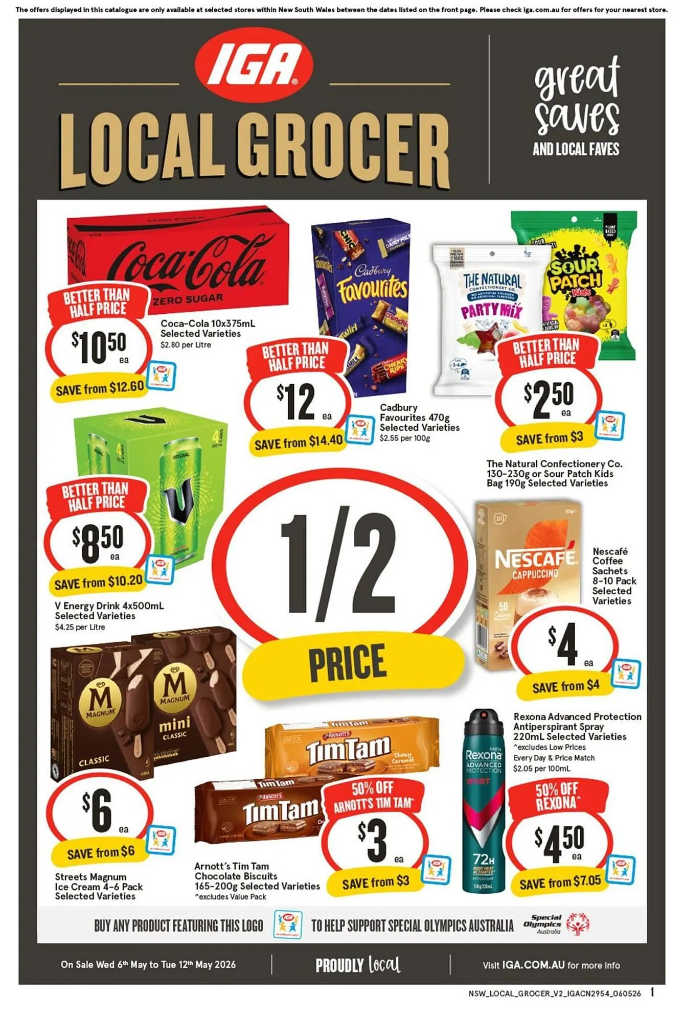 IGA catalogue - 1