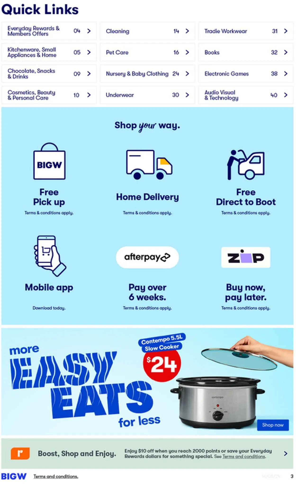 BIG W Current catalogue - Catalogue valid from 4 December to 18 December 2024 - page 3