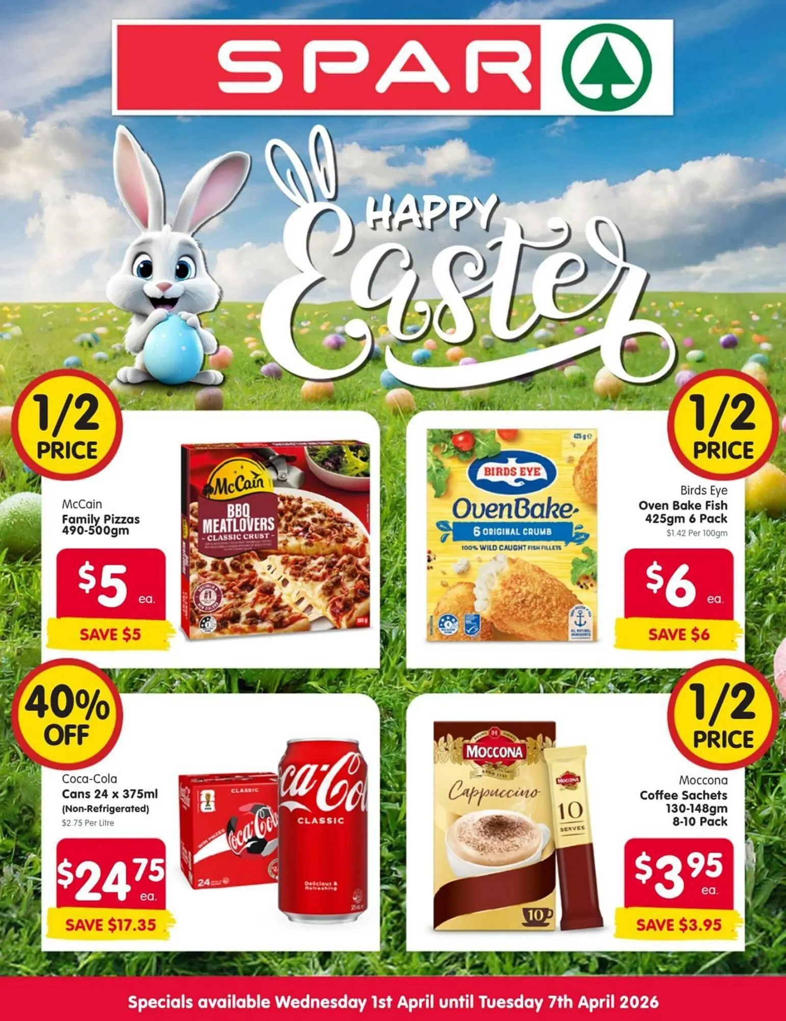 Spar catalogue - Catalogue valid from 1 April to 7 April 2026 - page 1