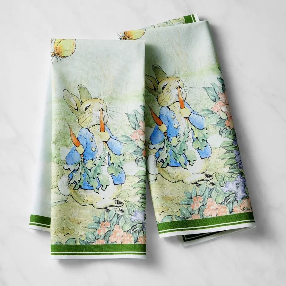 Peter Rabbit™ Tea Towels, Set of 2