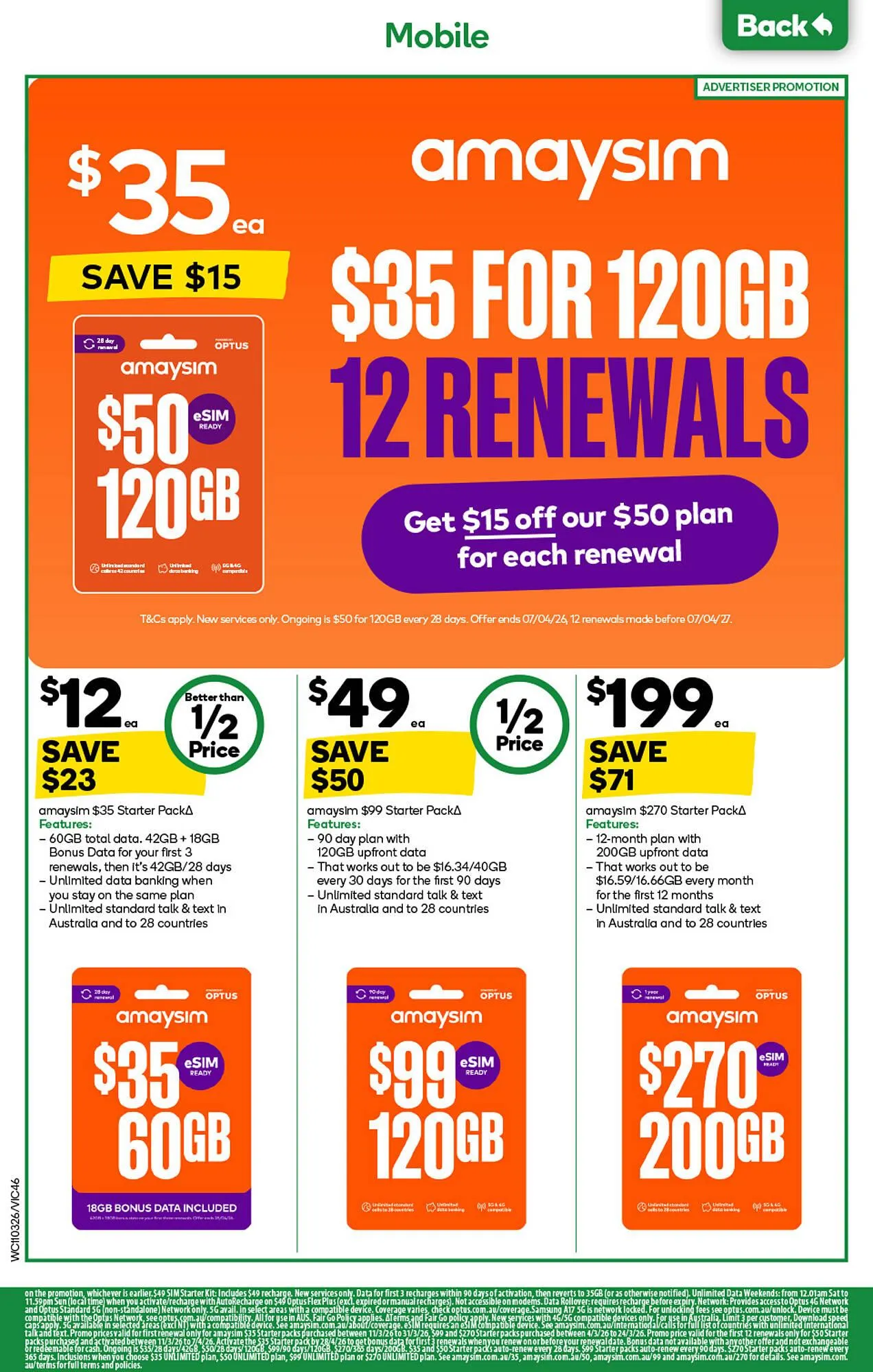 Woolworths catalogue - Catalogue valid from 11 March to 17 March 2026 - page 46