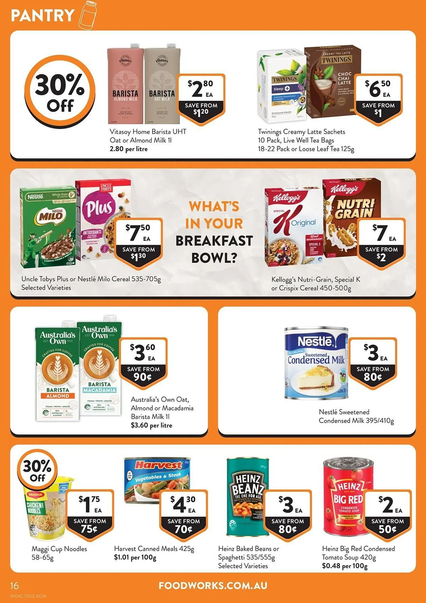 Foodworks catalogue - Catalogue valid from 25 March to 31 March 2026 - page 16