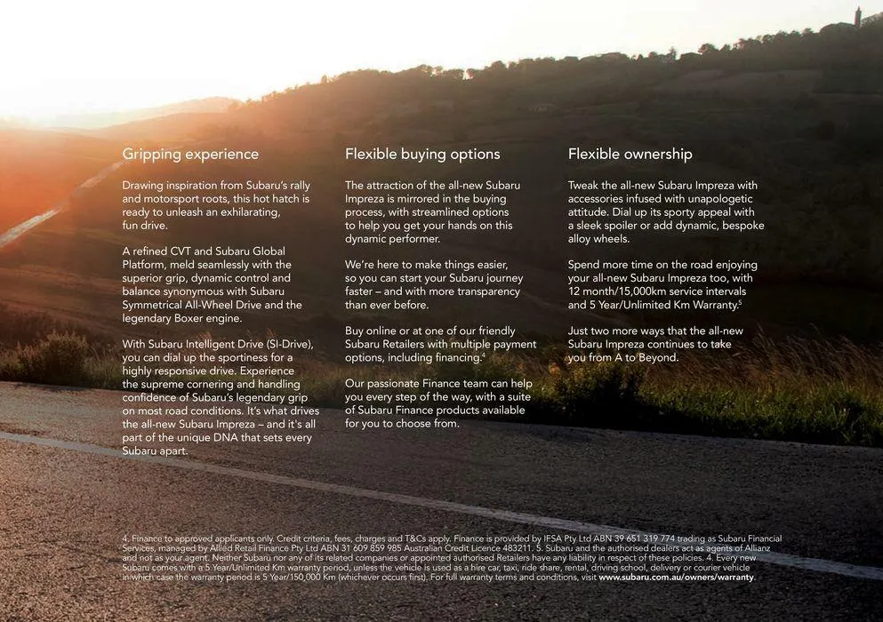 Impreza All-Wheel Drive - Catalogue valid from 8 May to 8 May 2025 - page 5