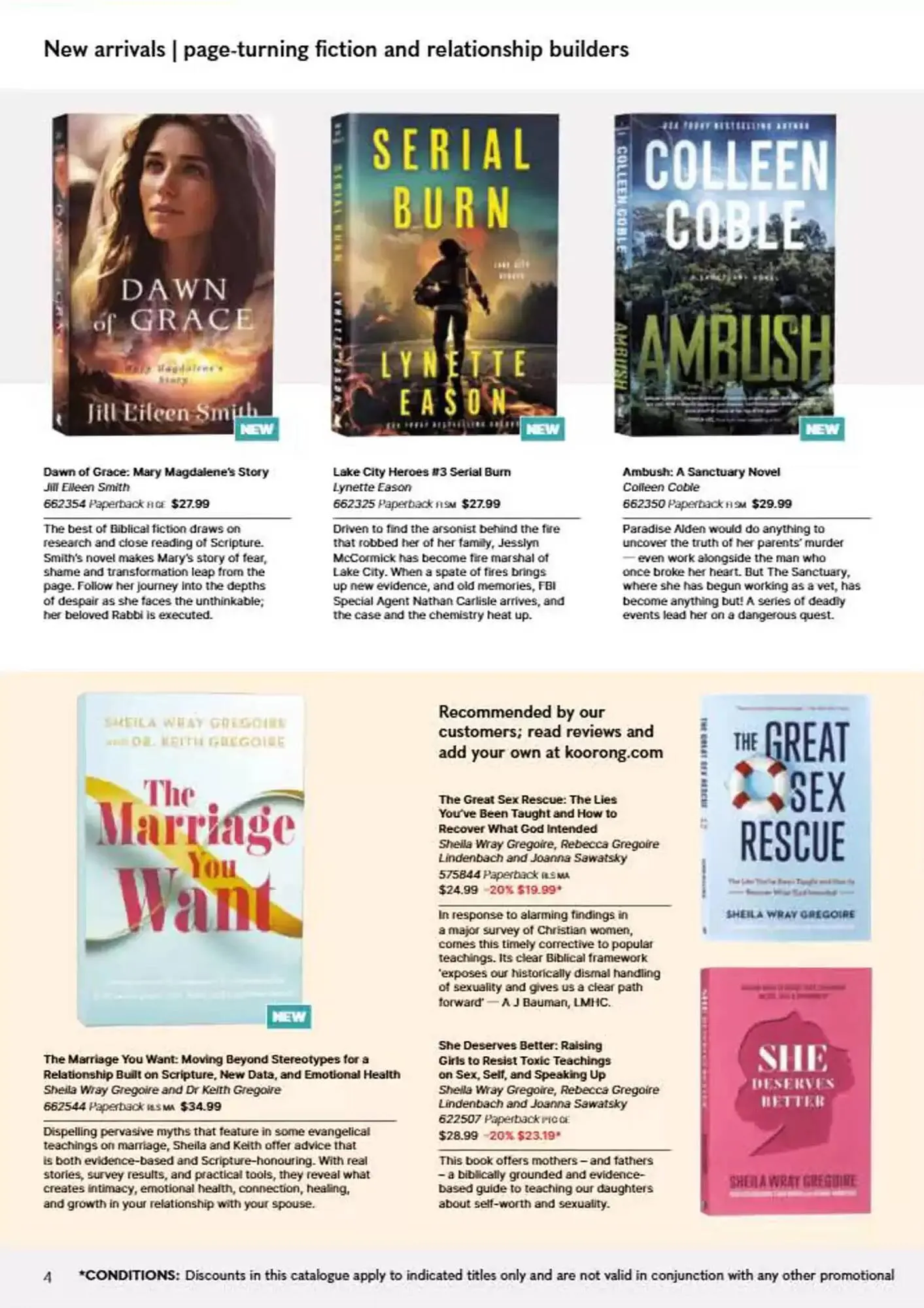 Koorong catalogue - Catalogue valid from 1 April to 16 May 2025 - page 4